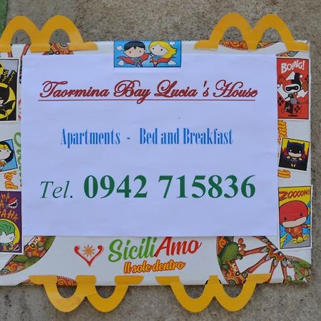 Taormina Bay Lucia'S House Bed & Breakfast Nizza di Sicilia Ngoại thất bức ảnh